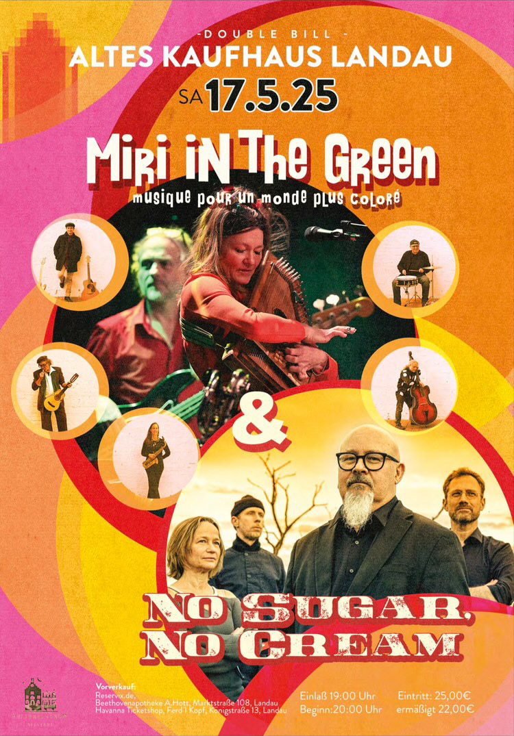 Miri in the Green & No Sugar, No Cream