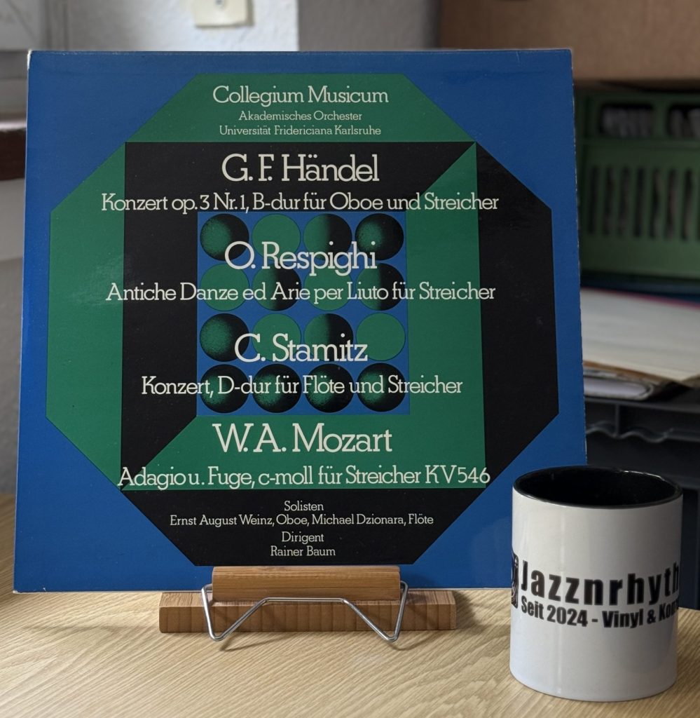 Collegium Musicum Akademisches Orchester Universiät Fridericana Karlsruhe / Dirigent: Rainer Baum Solisten: Ernst August Weinzierl, Oboe, Michael Dzionara, Flöte