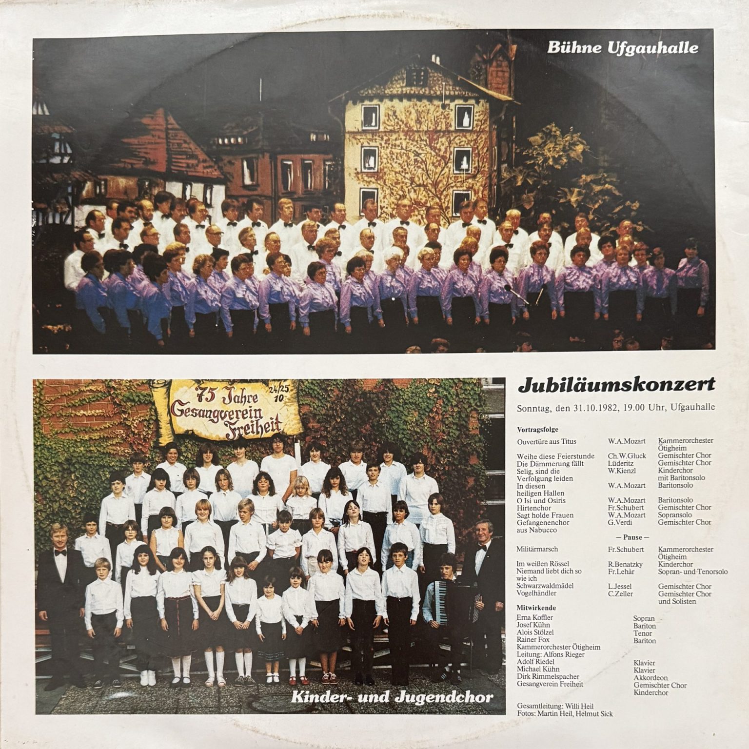 75 Jahre Gesangverein Freiheit Rheinstetten-Forchheim