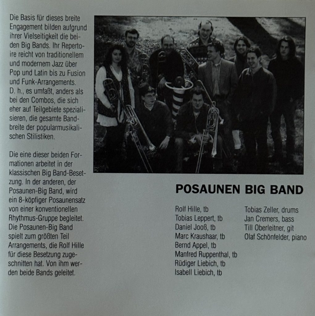 Posaunen Big Band der Musikschule Ettlingen