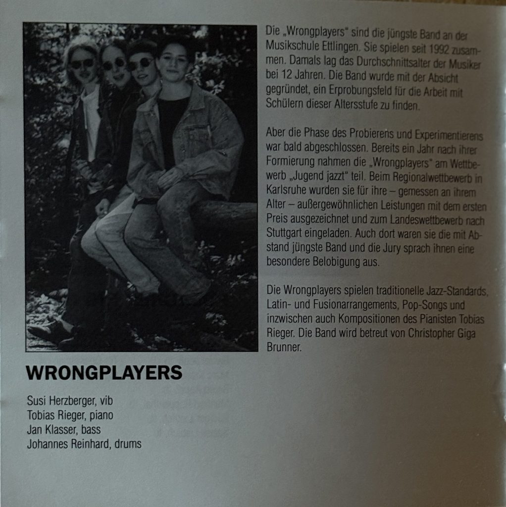Wrongplayers der Musikschule Ettlingen