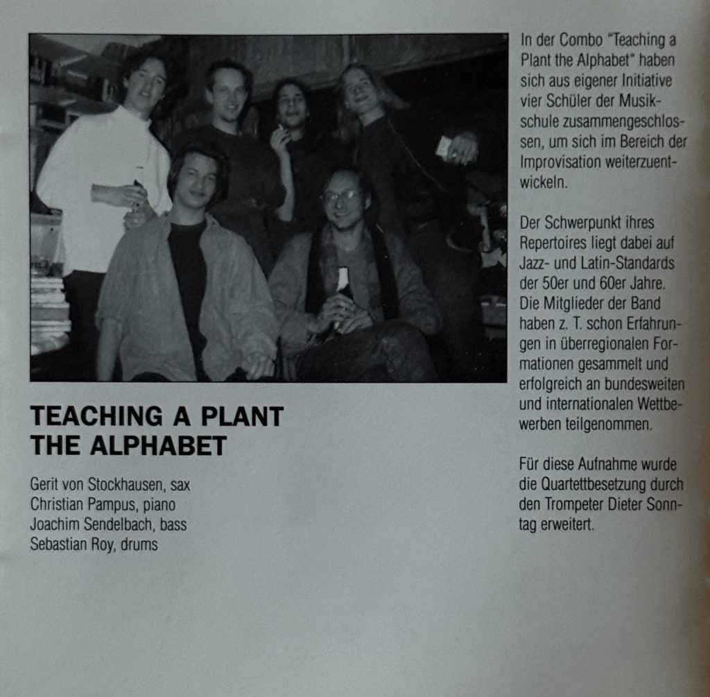 Teaching a plant the Alphabet der Musikschule Ettlingen