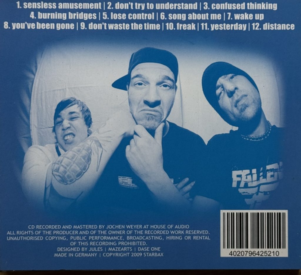 Starbax - Hits to go (CD) Rückseite