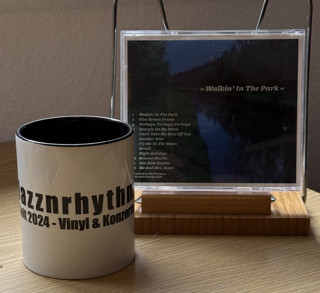 Acoustic Avenue - Walkin' in the Park CD - Rückseite mit Tracklisting