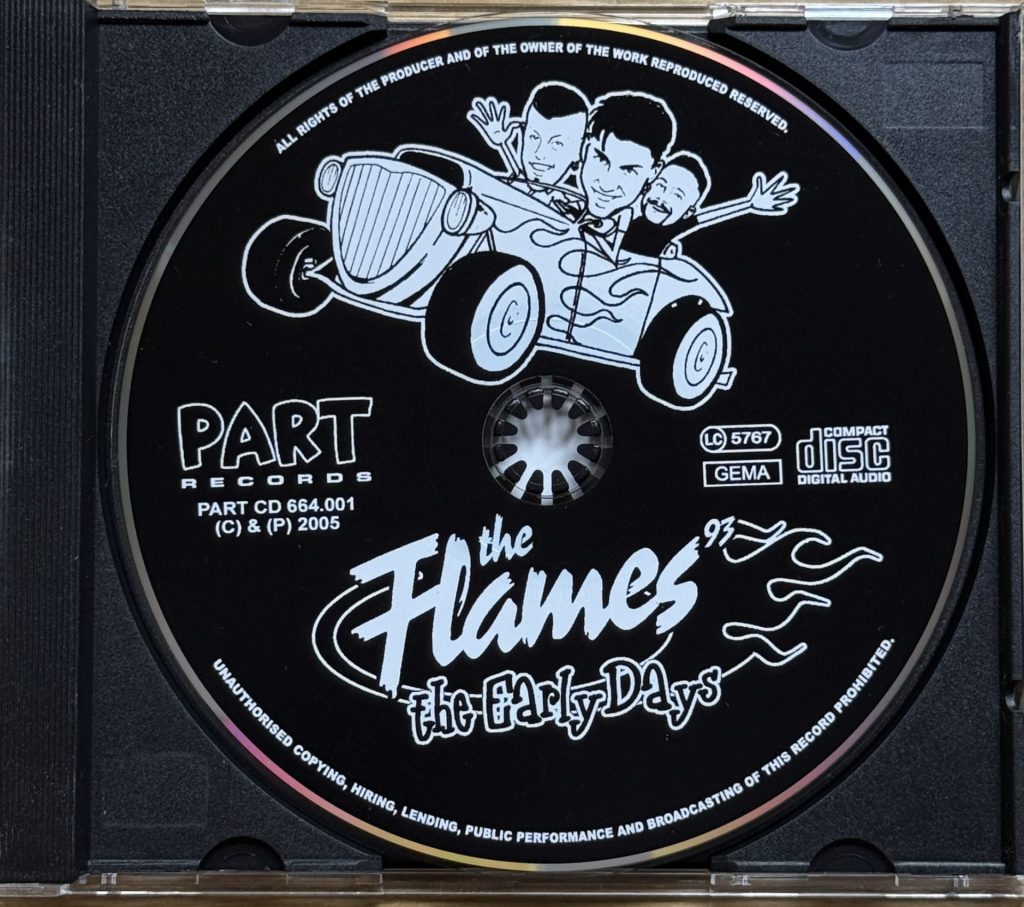 The Flames - The Early Days CD CD-Druck