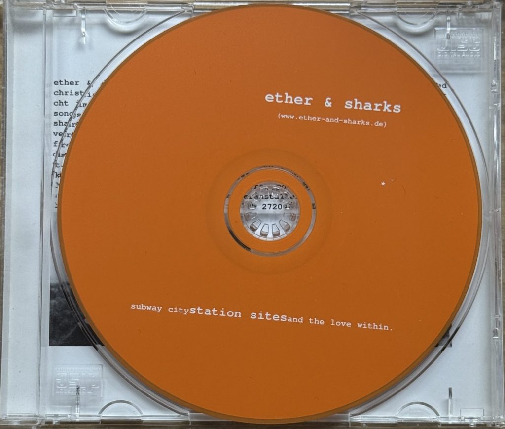 Ether & Sharks – Subway City Stations Sites And The Love Within CD Druck