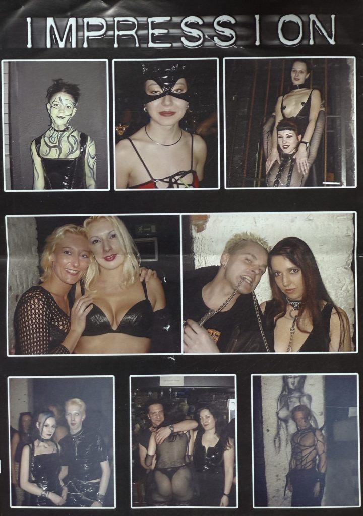 Kulturuine, Karlsruhe, Exotische Events von Januar bis Juli 2001, Painball und The Night of Dungeon & Torture (Klappseite 4)