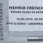 Hendrik Freischlader - Power Blues in Extraklasse - 16.03.2010, 20:30 Uhr Im Jubez, Karlsruhe