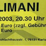 Inti Illimani am Mittwoch, dem 7.5,2003 im Tollhaus, Schlachthausstraße 1, 76131 Karlsruhe