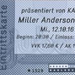 Miller Anderson Band (präsentiert von KA News) am Mittwoch den 12.10.2016 Beginn um 20:30 am 12.10.16 im Jubez