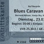 Ruf Records - Blues Caravan 2018 - mit Bernard Allison, Vanja Sky, Mike Zitos am Dienstag, dem 23.01.2018 im Jubez Karlsruhe