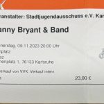 Danny Bryant & Band am 09.11.2023 um 20:00 im Jubez Karlsruhe, Kronenplatz 1, 76133 Karlsruhe