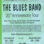 The Blues Band - 20 th Anniversary Tour am Dienstag 23.Mai 2000 20:30 im Jubez, Karlsruhe, Kronenplatz 1
