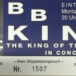 B B King The King of the Blues in Concert in der Badnerhalle Rastatt am 16 März 1992 um 20:00 Uhr