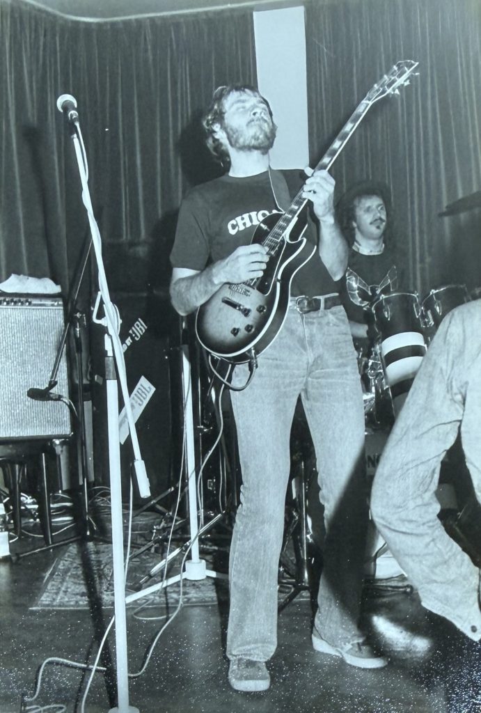 Jim Kahr, am 28.11.1980 im Cafe Wien in Karlsruhe