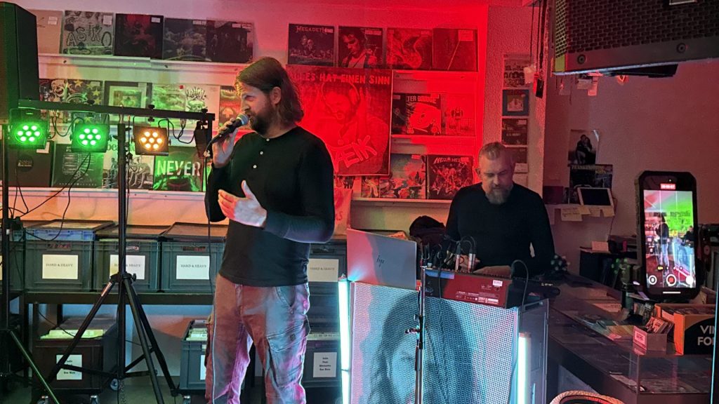 Daënk bei Dixigas-Records in Karlsruhe am 23.09.2025