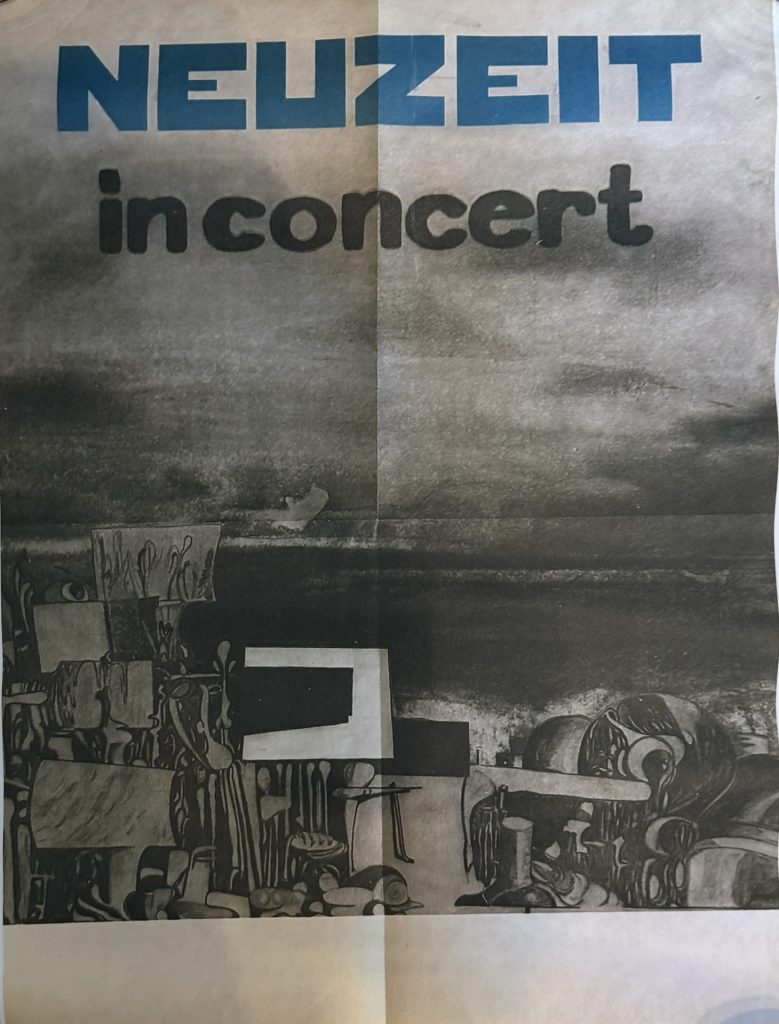 Neuzeit Blanko - Plakat