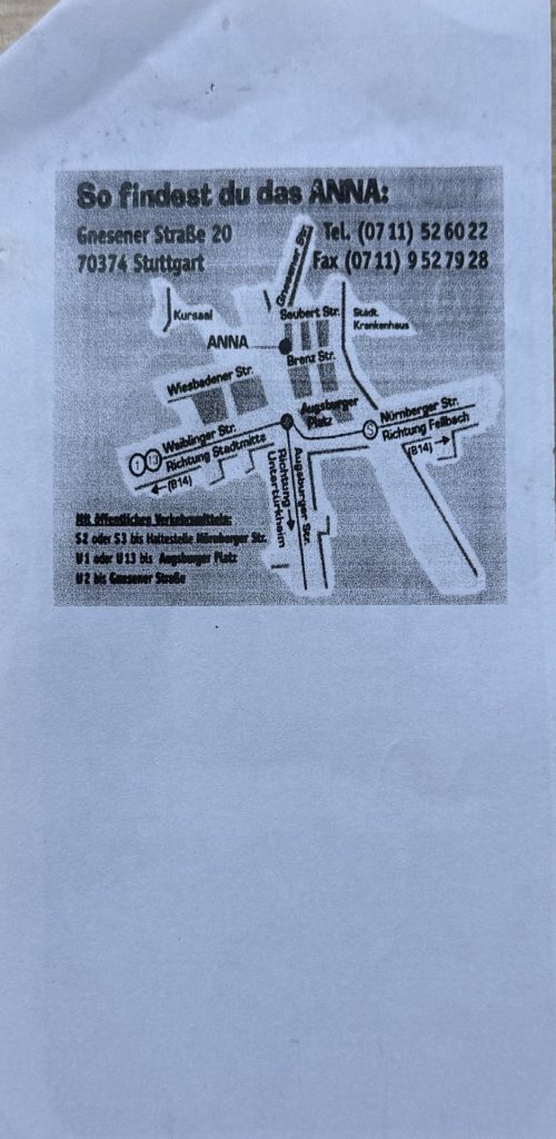 Jugendhaus Anna in Bad Cannstatt am 15 Mai 2004: Drown in Frustration, Lee Majors, Scrambled Eggs, Since Summer Rückseite