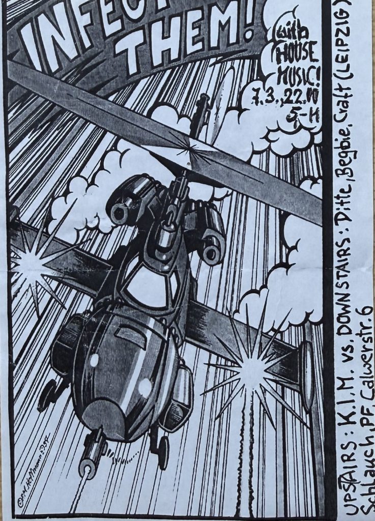 Infect them with House Music, 7.3.(?) im Schlauch Pforzheim Calwerstr. 6