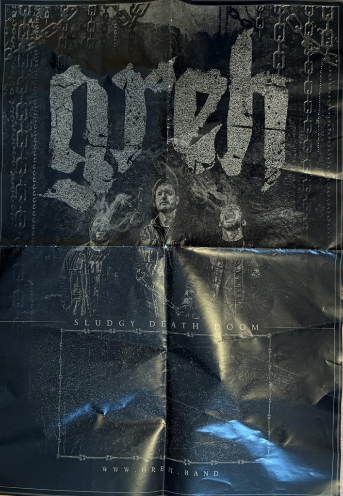 Greh - Promo Poster: Sludgy Death Doom
