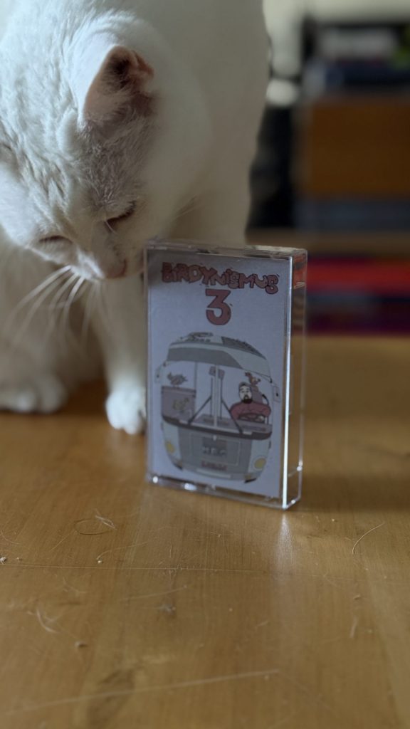 Cassetenrelease von Birdy San Jazz letzten Album Birdynismus 3