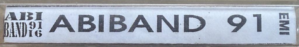 Abiband '91 16 (1991 Helmholtz Rec. Inc)