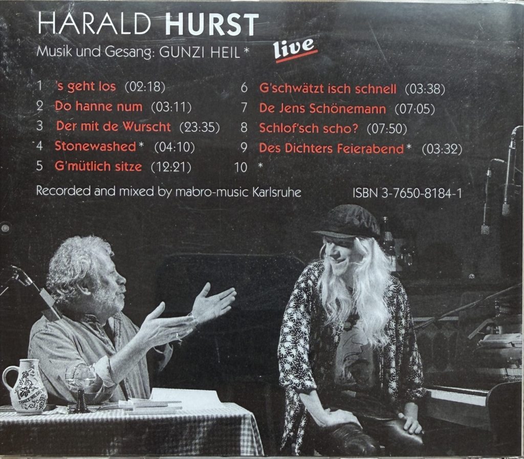 Harald Hurst - begleitet von Gunzi Heil -live - Der mit der Wurscht