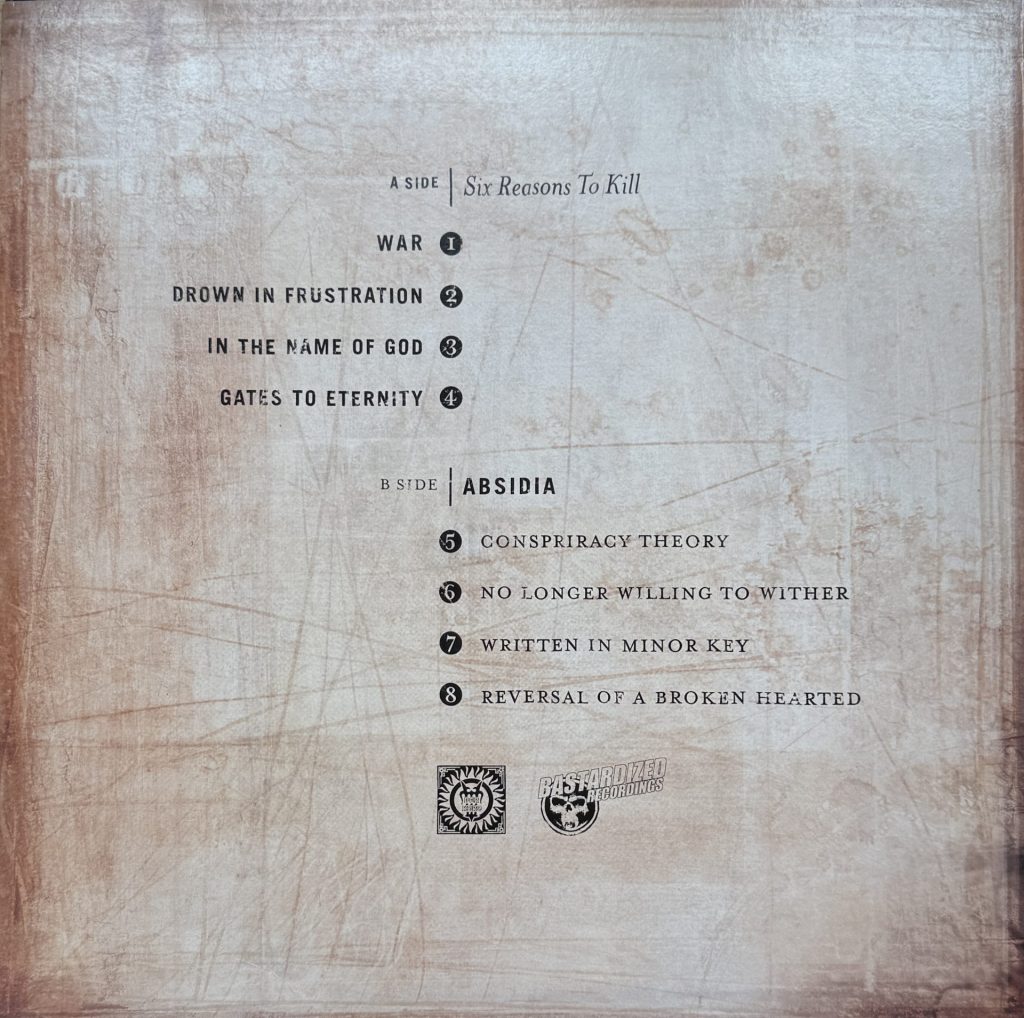 Six Reasons to kill/Absidia - (Split LP) Morphology of fear