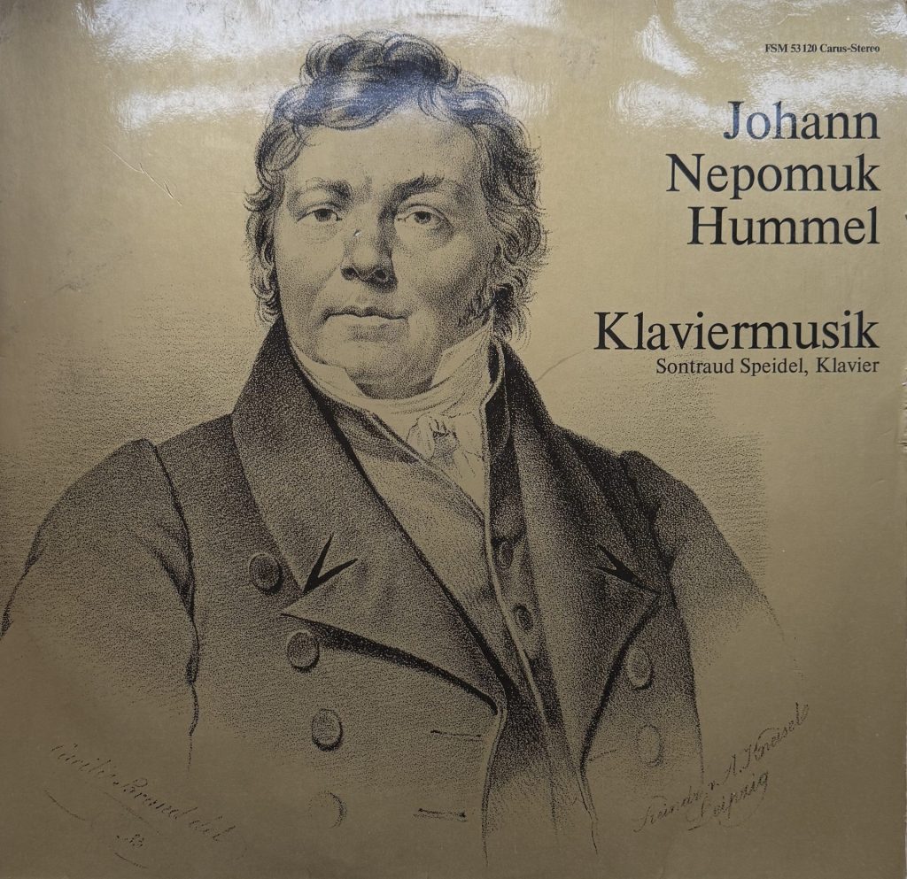 Johann Nepomuk Hummel - Klaviermusik - Sontraud Speidel, Klavier