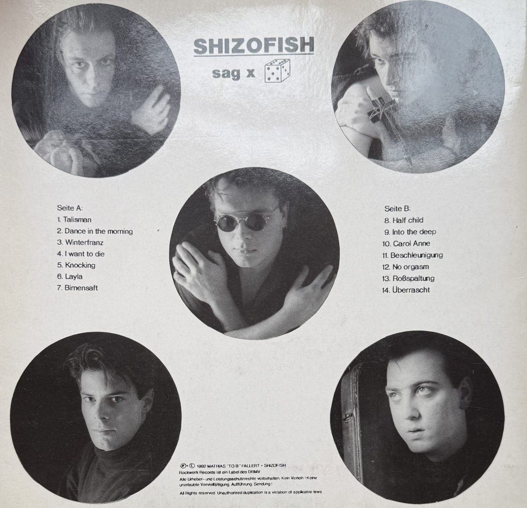 Shizofish sag x 5 (Cassette mit Plattencover) 