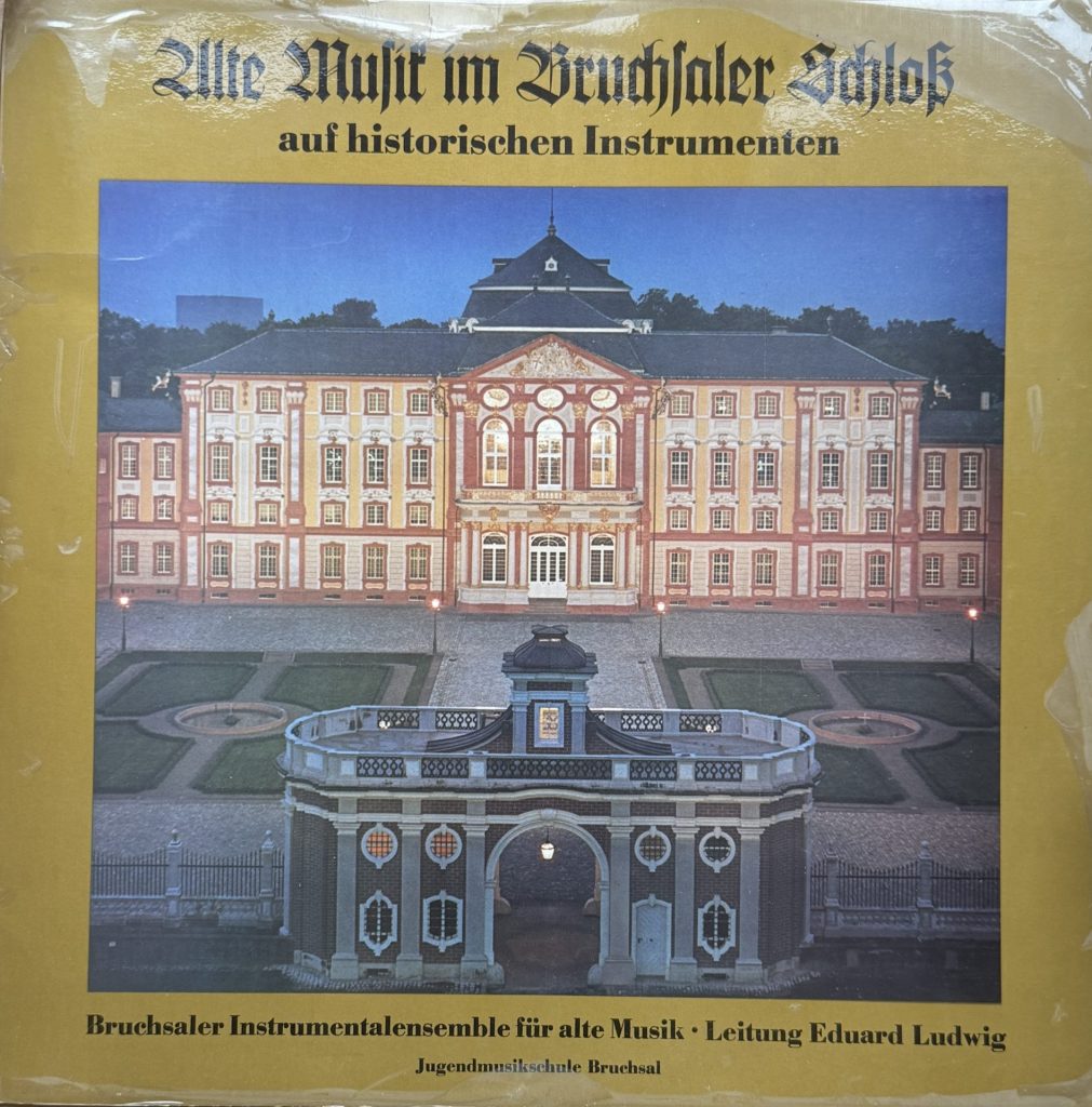 Bruchsaler Instrumentalensemble für alte Musik - Leitung: Eduard Ludwig (Jugendmusikschule Bruchsal) - Alte Musik am Brusaler schloss auf historischen Instrumenten