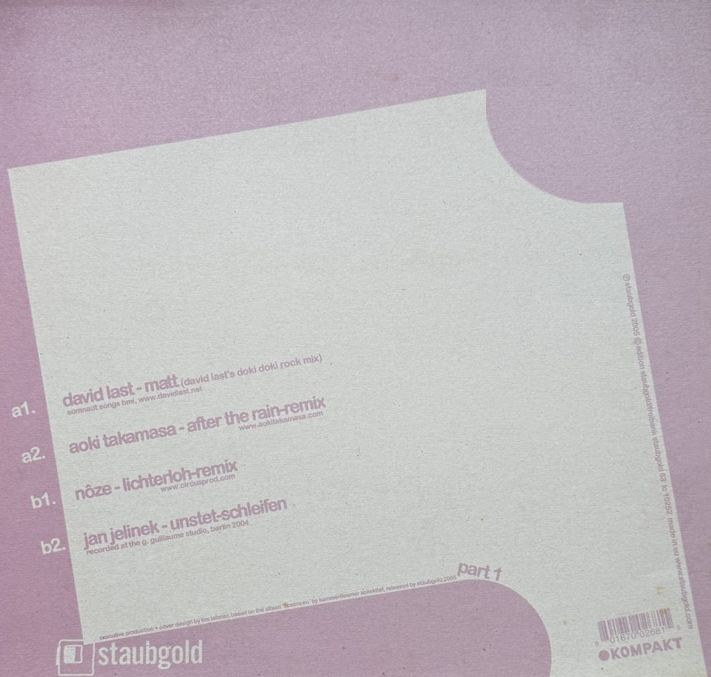 Kammerflimmer Kollektief - remixed by Jan Jelinek, Noze, David Last, Aoki Takamasa