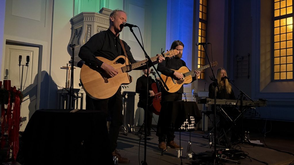 Aristdir in der Kleinen Kirche in Karlsruhe (ein NUN-Konzert) am 3.12.2025