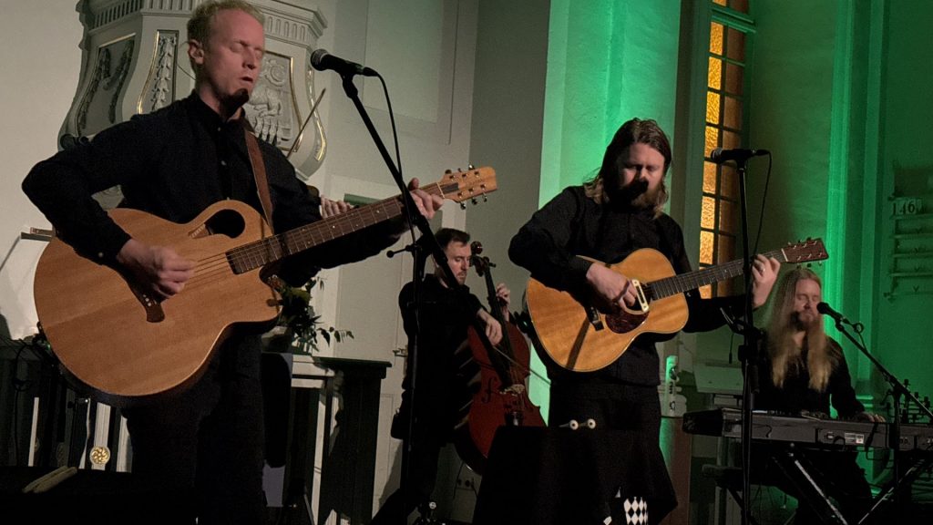 Aristdir in der Kleinen Kirche in Karlsruhe (ein NUN-Konzert) am 3.12.2025