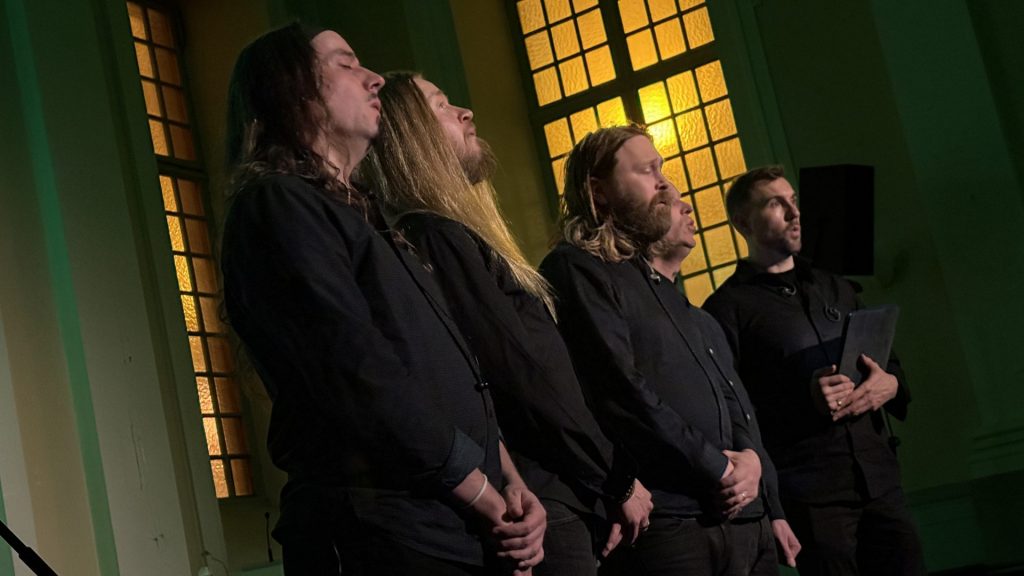 Aristdir in der Kleinen Kirche in Karlsruhe (ein NUN-Konzert) am 3.12.2025