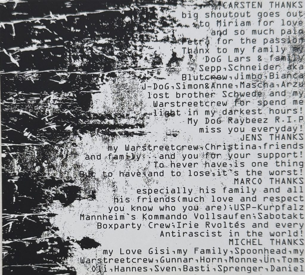 Warstreet - Everybody gets hurt (CD)