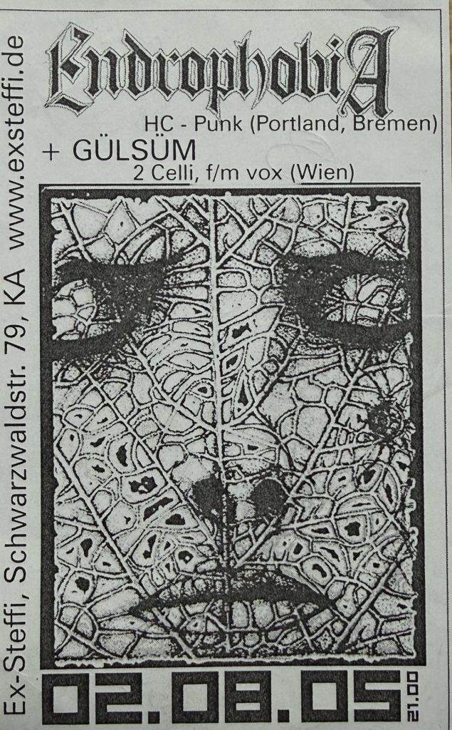 Endrophobia und Gülsüm am 02.08.05 in der Ex-Steffi, Schwarzwaldstr. 79, in Karlsruhe