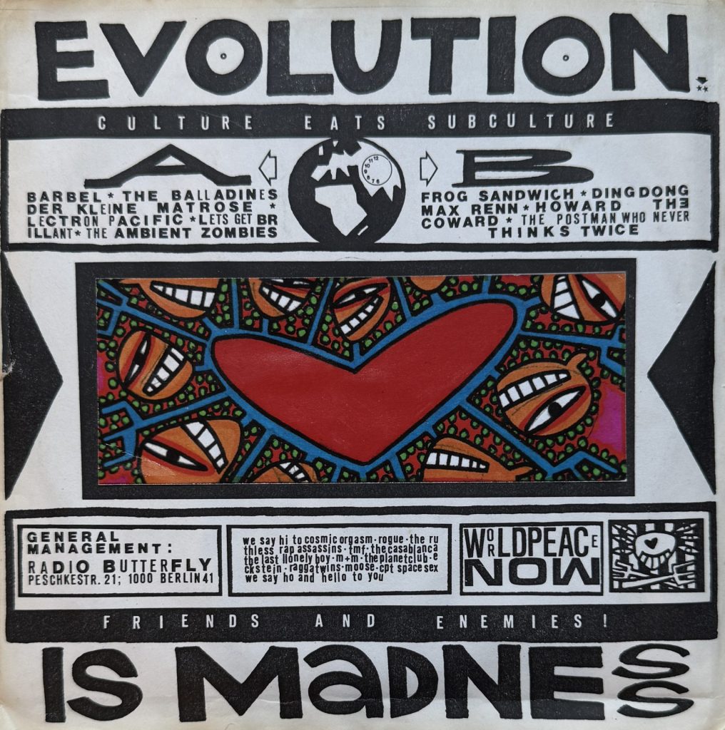 Cuture eats Subculture - Radio Butterfly - Evolution is Madness