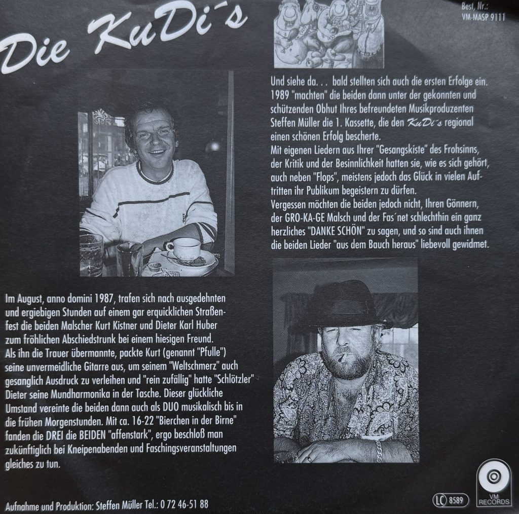 KuDi's - Wir sind dick - In Malsch isch heit dä Deifel los