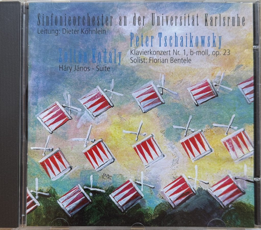 Sinfonieorchester an der Universität Karlsruhe - Leitung: Dieter Köhnlein - Peter Tschaikowsky (12.und13 Juli 1996) / Zoltan Kodály (19 und 20 Juli 1996)