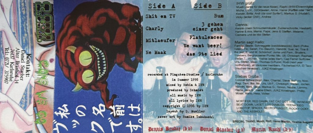 IHW - Come We Go - Musiccassette