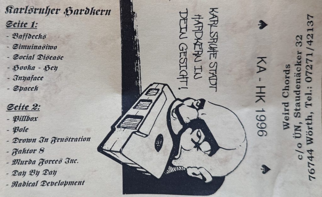 Karlsruher Hardkern in Dein Gesicht (1996) - Weird Chords