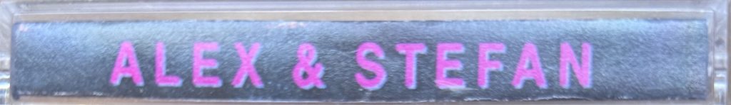A & S - Alex & Stefan - Cassette