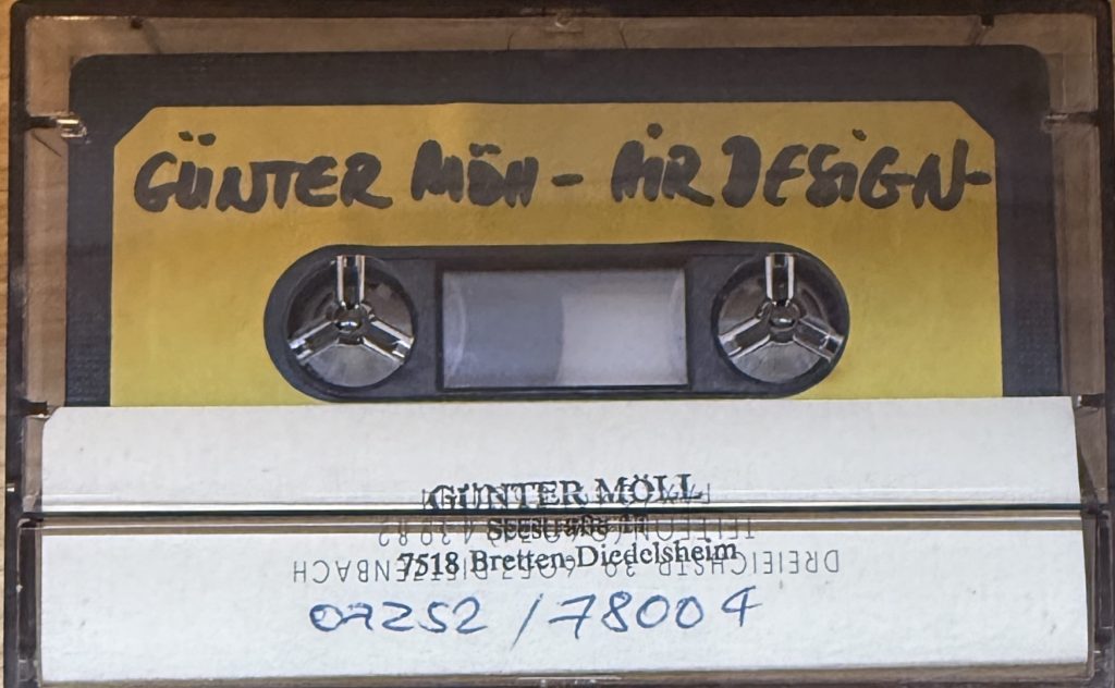 Günter Möll - Air Design - Demo III 90 (alte Besetzung) (Kompositonen: Günter Möll) mit Günter Möll - Gitarre, Johannes Weidenmüller - Bass, Peter Baumgärtner - Schlagzeug