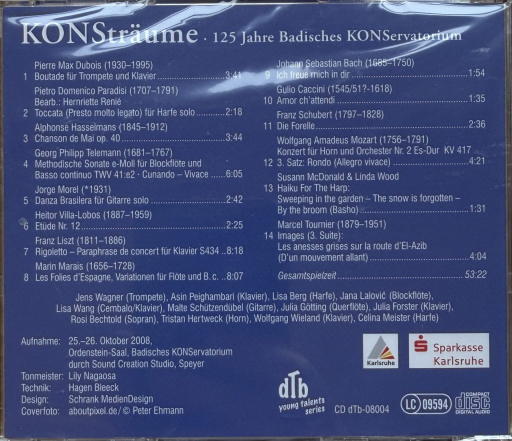 KONSträume - 125 Jahre Badisches KONServatorium (präsentiert von big-gruppe.com)