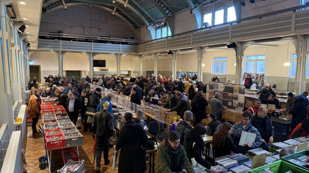 Plattenbörse in der Festhalle Durlach am 10.01.2026