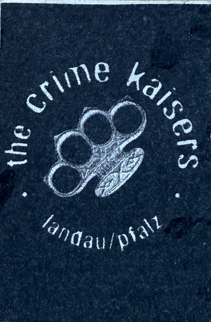 The Crime Kaisers - Landau/Pfalz - Red Lounge Records (Streichholzschachtel)