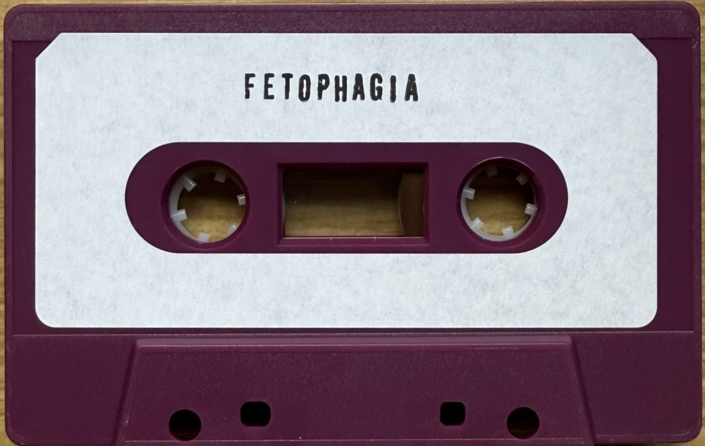 Clinical Regurgitation / Fetophagia- European Gore Sickness- For Freaxxx only (Music Cassette)