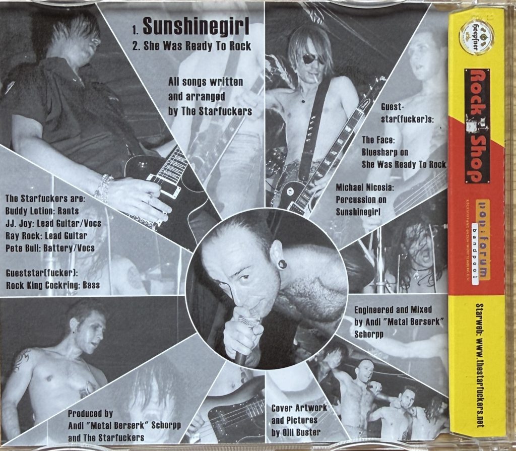 The Starfuckers - 1. Sunshinegirl/2. She was ready to rock
