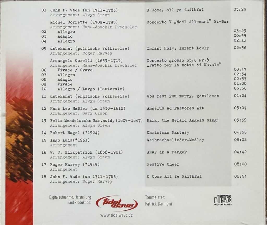 Rüppurrr Brasspur - Christmas Fantasy CD